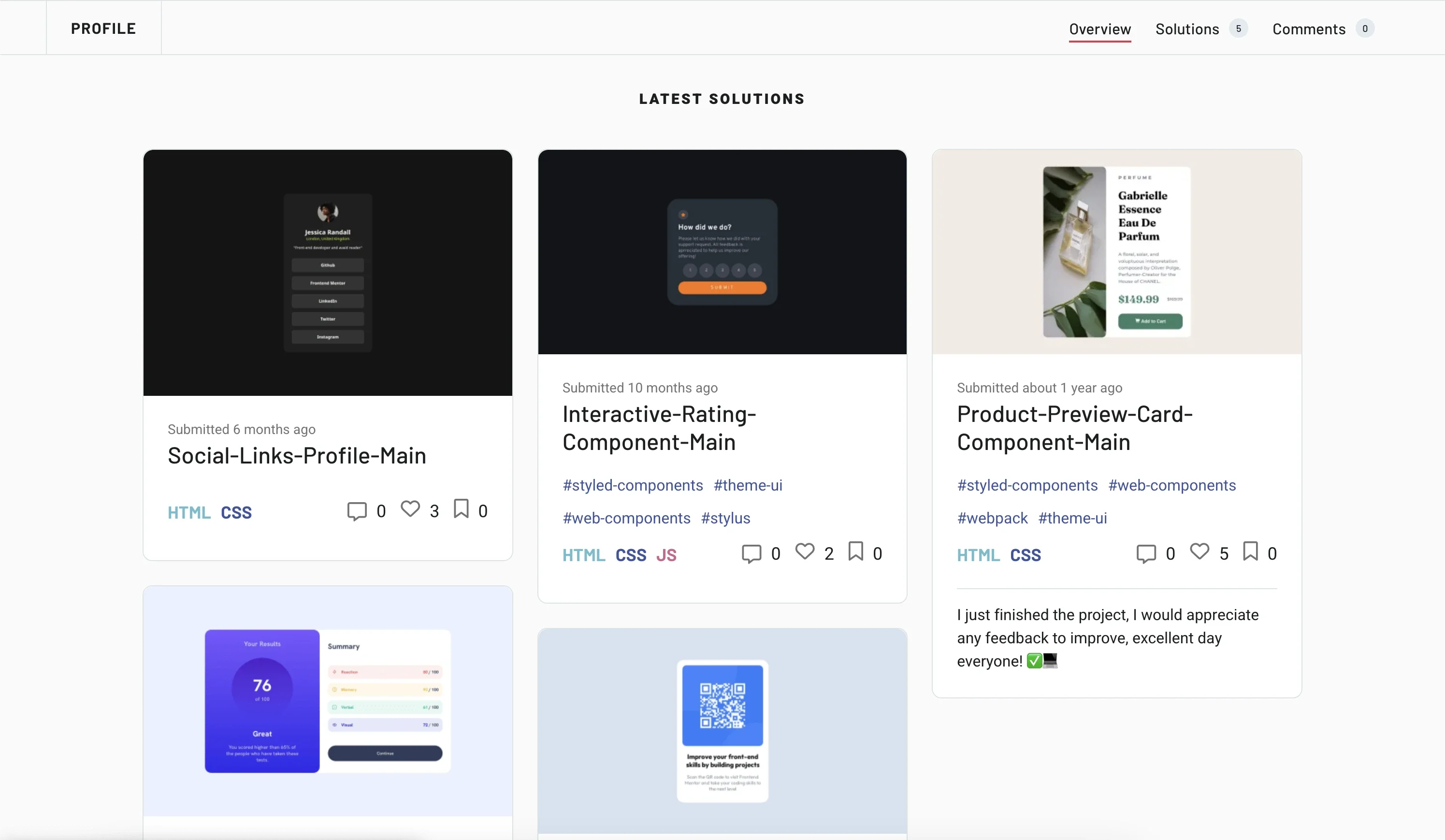 Desafíos de Frontend-Mentor para mejorar mis habilidades de desarrollo web.