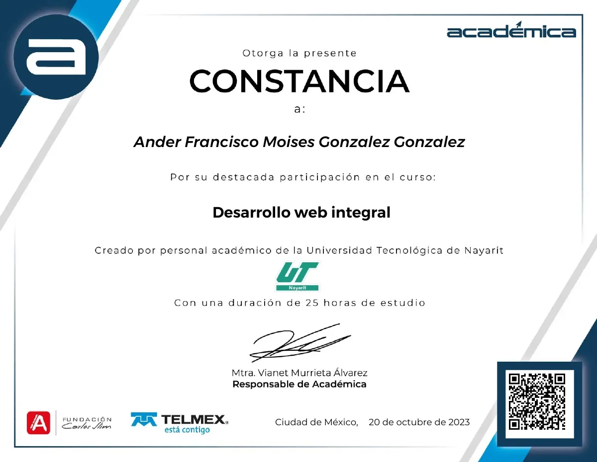 Desarrollo Web Integral